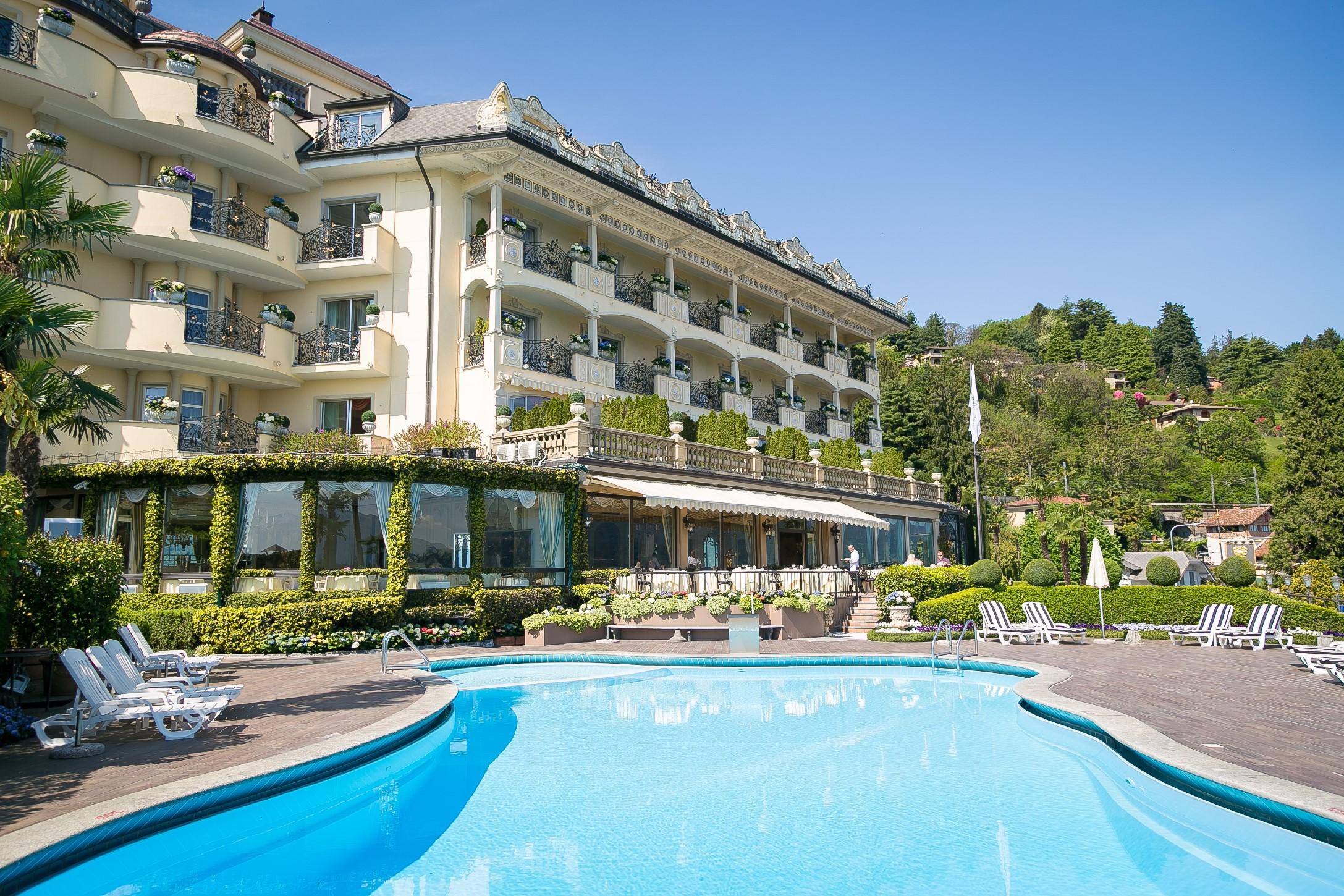 Hotel Villa E Palazzo Aminta Stresa Dış mekan fotoğraf